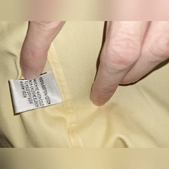 TALBOTS PETITE / yellow size : 14 women's blouse - Picture 8 of 10